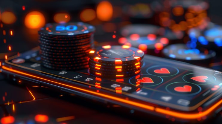 Tampilan antarmuka permainan slot di dede4d